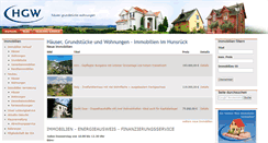 Desktop Screenshot of immo-hgw.de